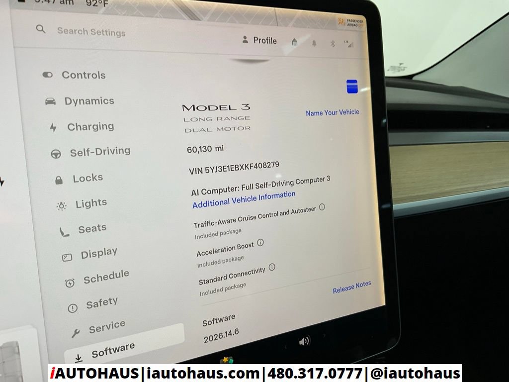 Used 2019 Tesla Model 3 Long Range AWD/4WD image 29