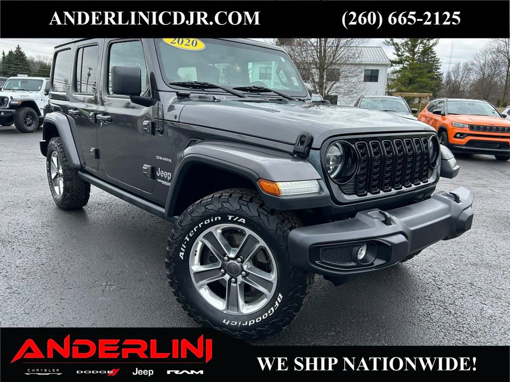 Used 2020 Jeep Wrangler Unlimited Sahara