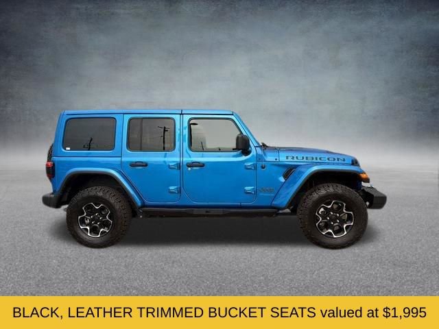 Used 2022 Jeep Wrangler Unlimited Rubicon 4xe w/ Cold Weather Group AWD/4WD image 3