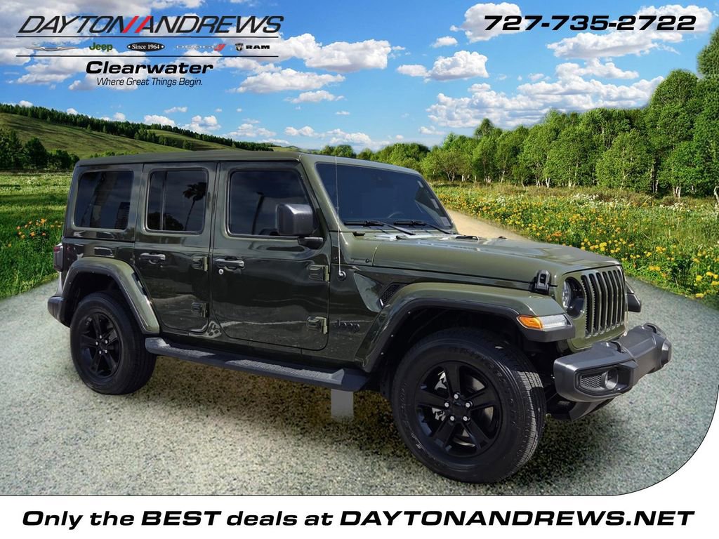 Certified 2023 Jeep Wrangler Unlimited Sahara