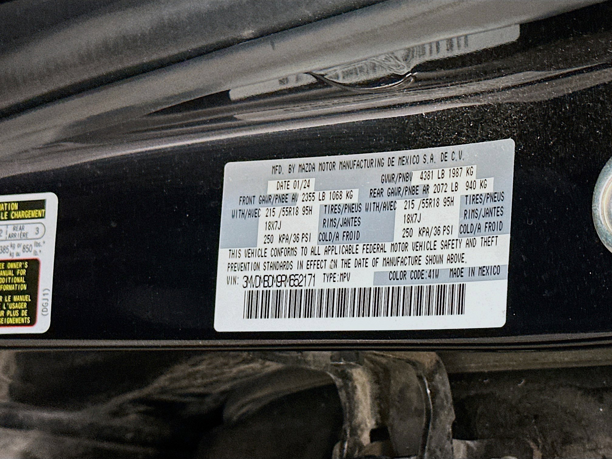 Used 2024 MAZDA CX-30 AWD 2.5 S w/ Premium Package image 12