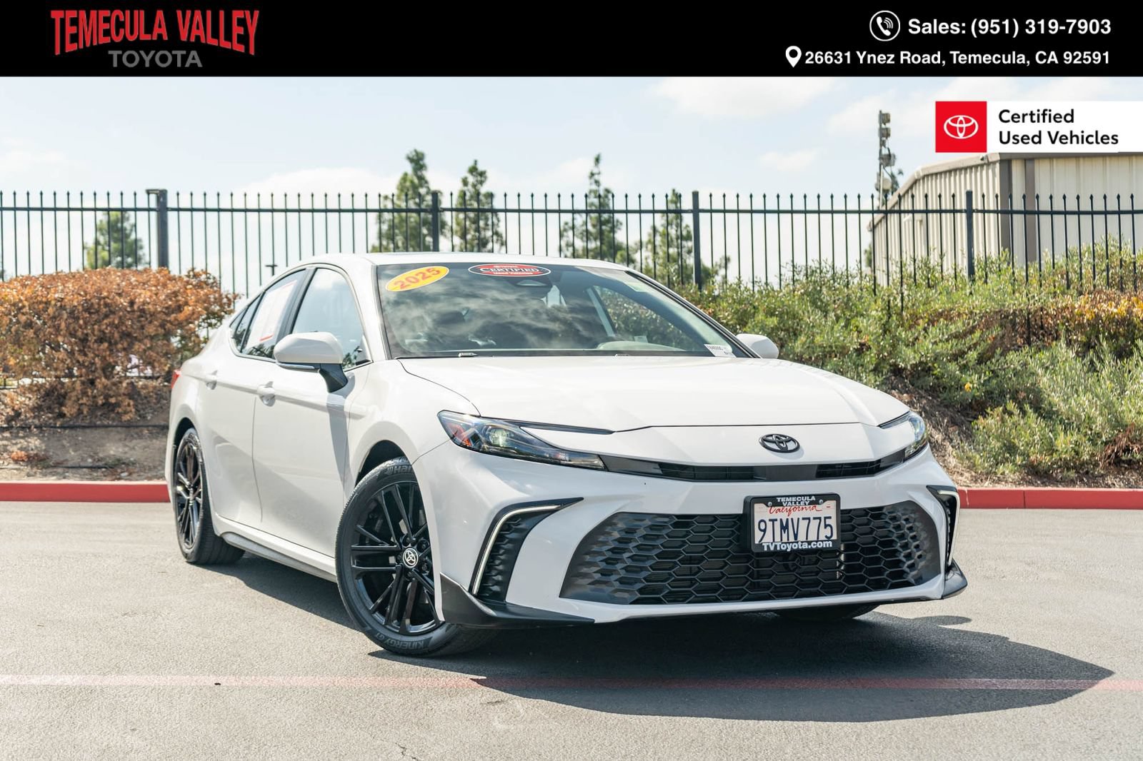 Certified 2025 Toyota Camry SE w/ Multimedia Upgrade Package FWD image 1