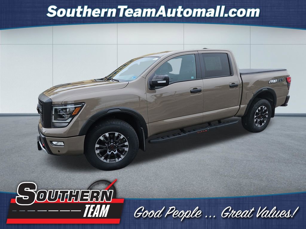 Used 2023 Nissan Titan PRO-4X w/ Pro-4x Convenience Package AWD/4WD image 1