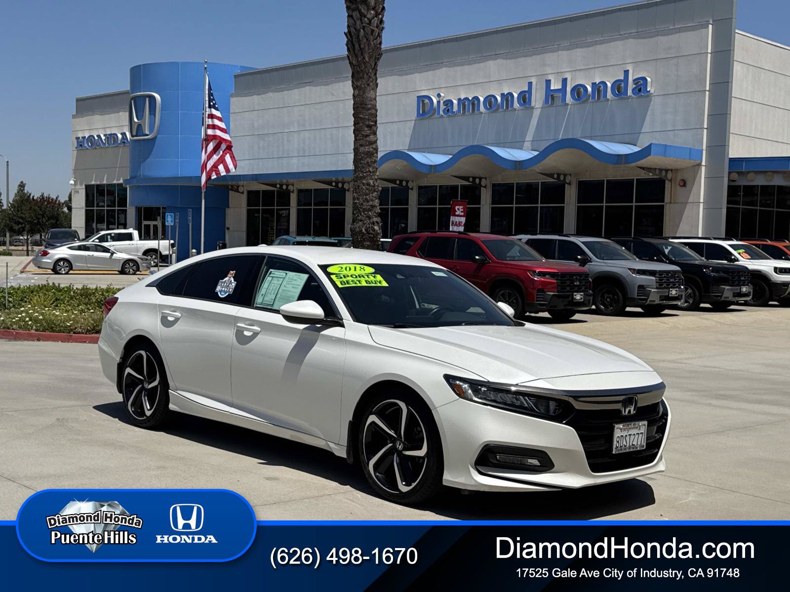 Used 2018 Honda Accord Sport