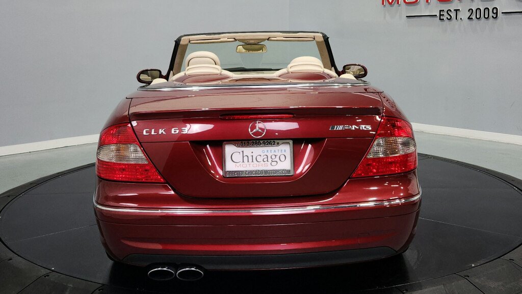 Used 2007 Mercedes-Benz CLK 63 AMG Cabriolet image 11