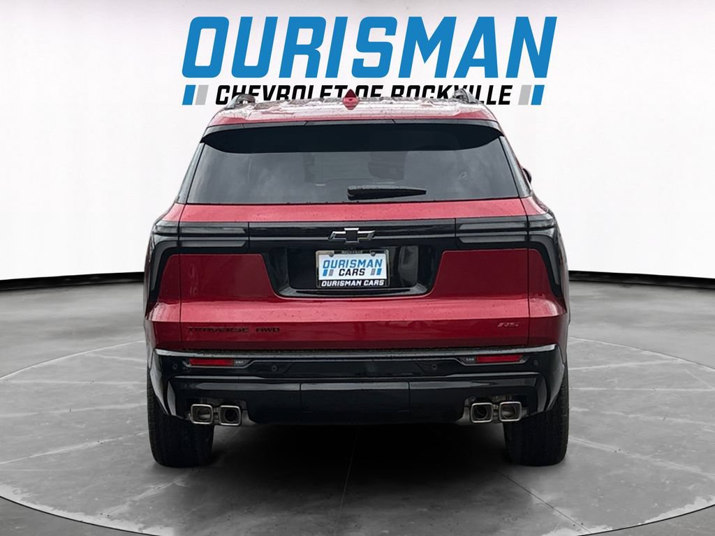 New 2026 Chevrolet Traverse RS w/ LPO, Floor Liner Package AWD/4WD image 5
