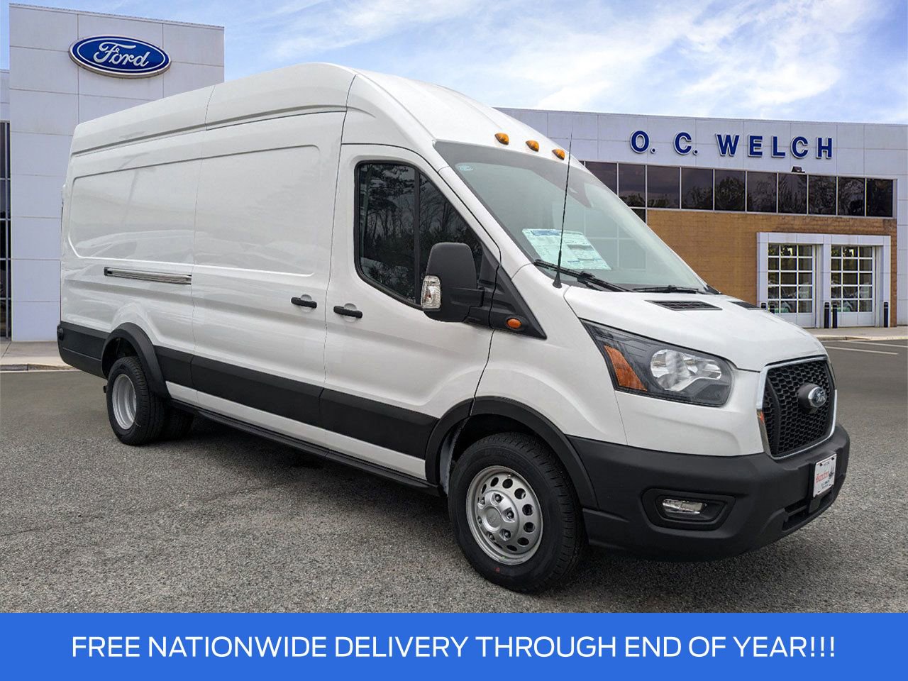 New 2024 Ford Transit 350 148 High Roof DRW AWD w/ Exterior Upgrade Package image 1