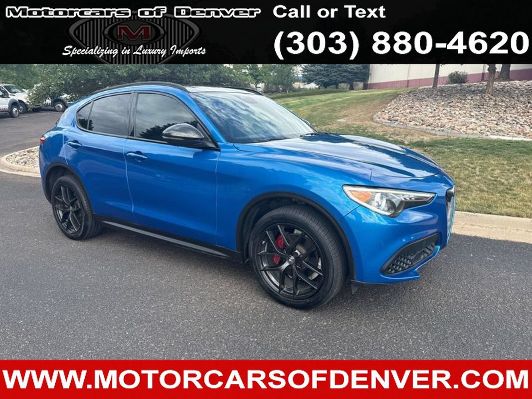 Used 2019 Alfa Romeo Stelvio Ti Sport w/ Quick Order Package 22S Sport AWD/4WD image 3