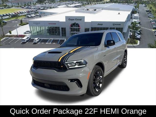 Certified 2023 Dodge Durango R/T w/ Hemi Orange Plus Package RWD image 3