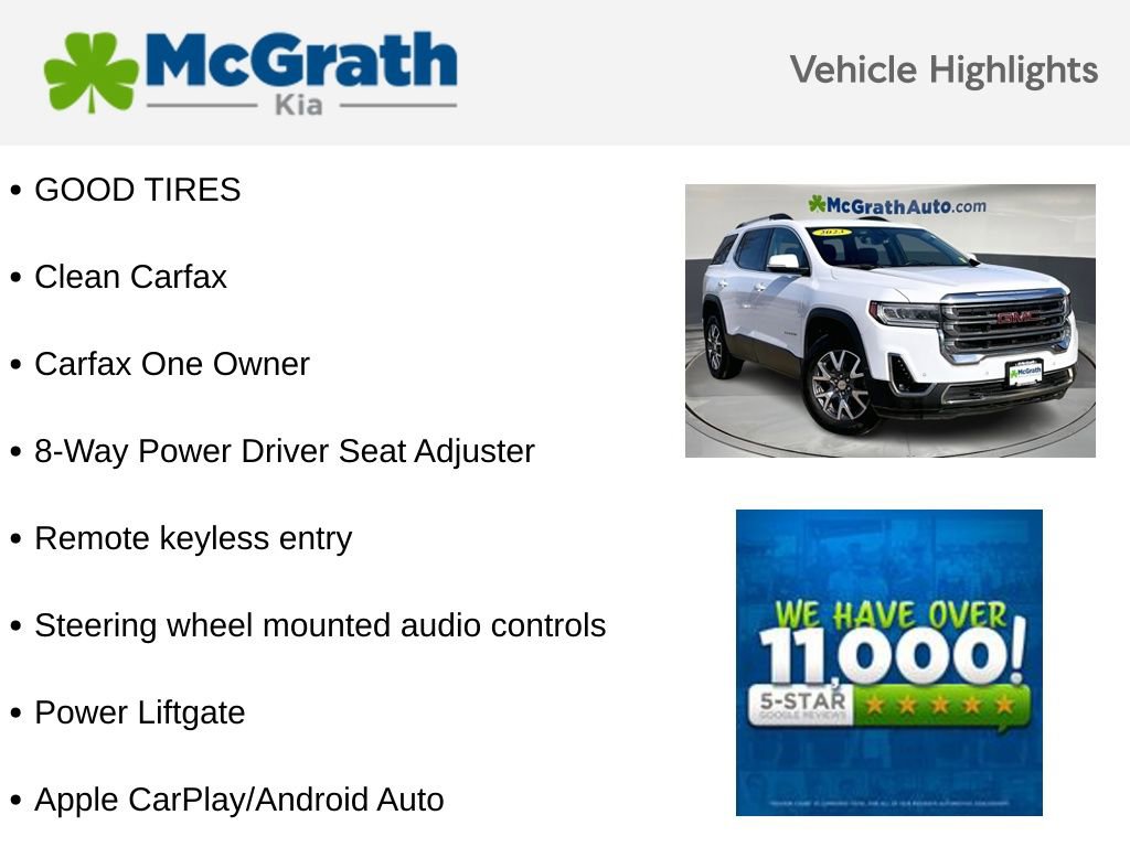 Used 2023 GMC Acadia SLT AWD/4WD image 5