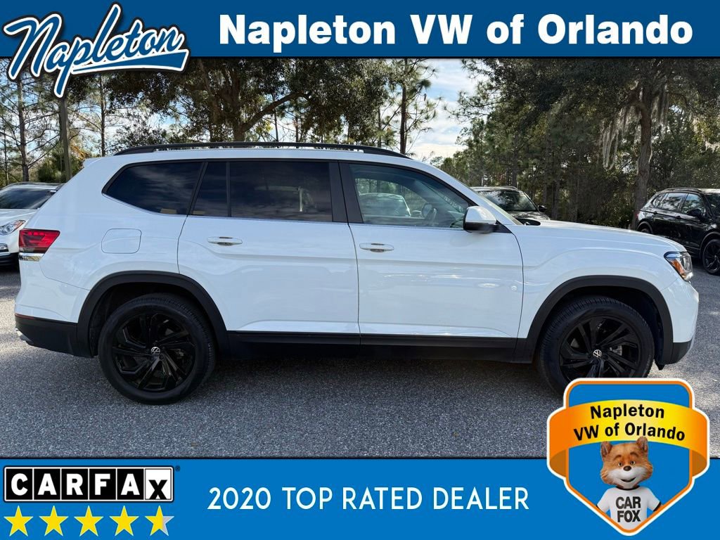 Used 2022 Volkswagen Atlas SE w/ Black Wheel Package image 8
