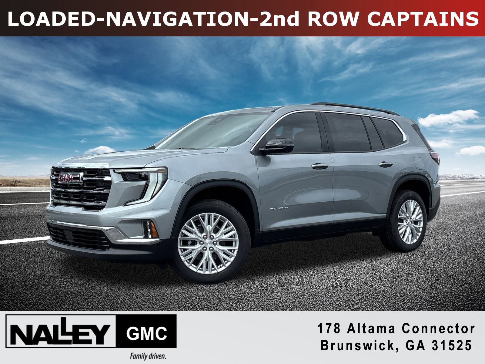 New 2026 GMC Acadia Elevation w/ Elevation Premium Package