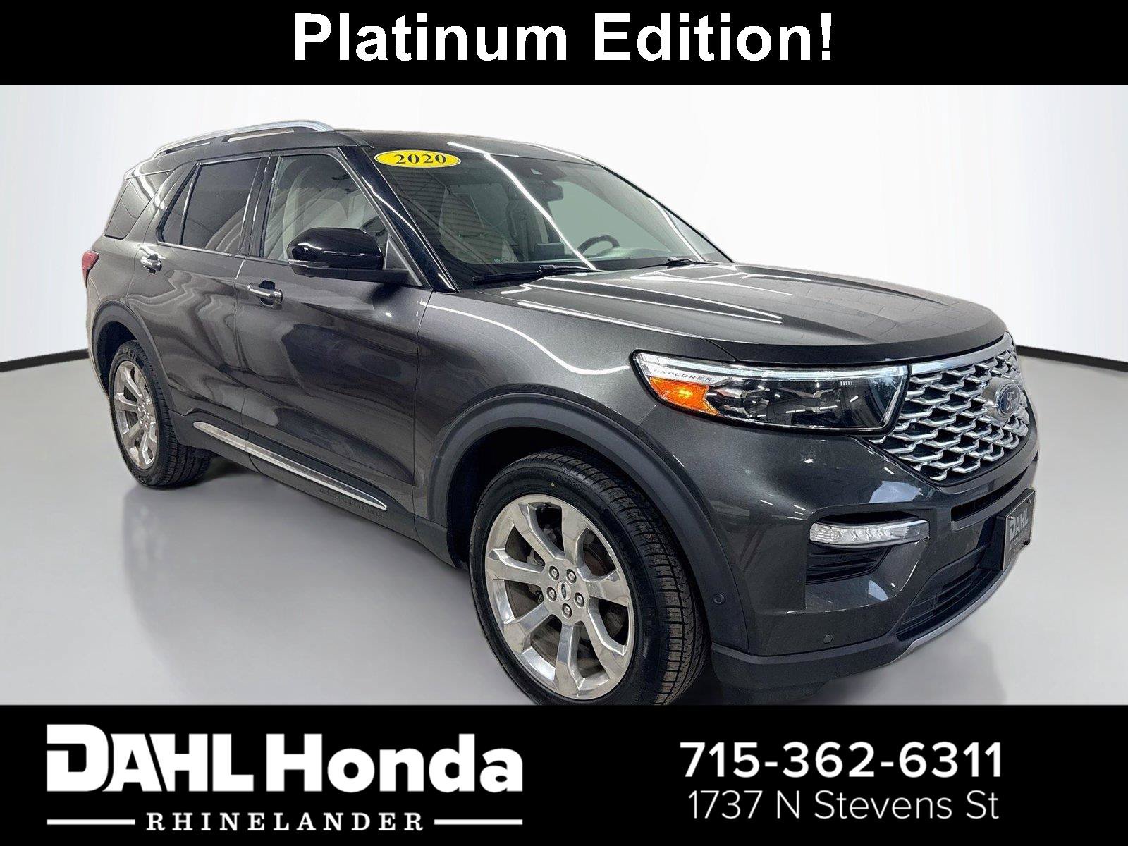 Used 2020 Ford Explorer Platinum w/ Premium Technology Package