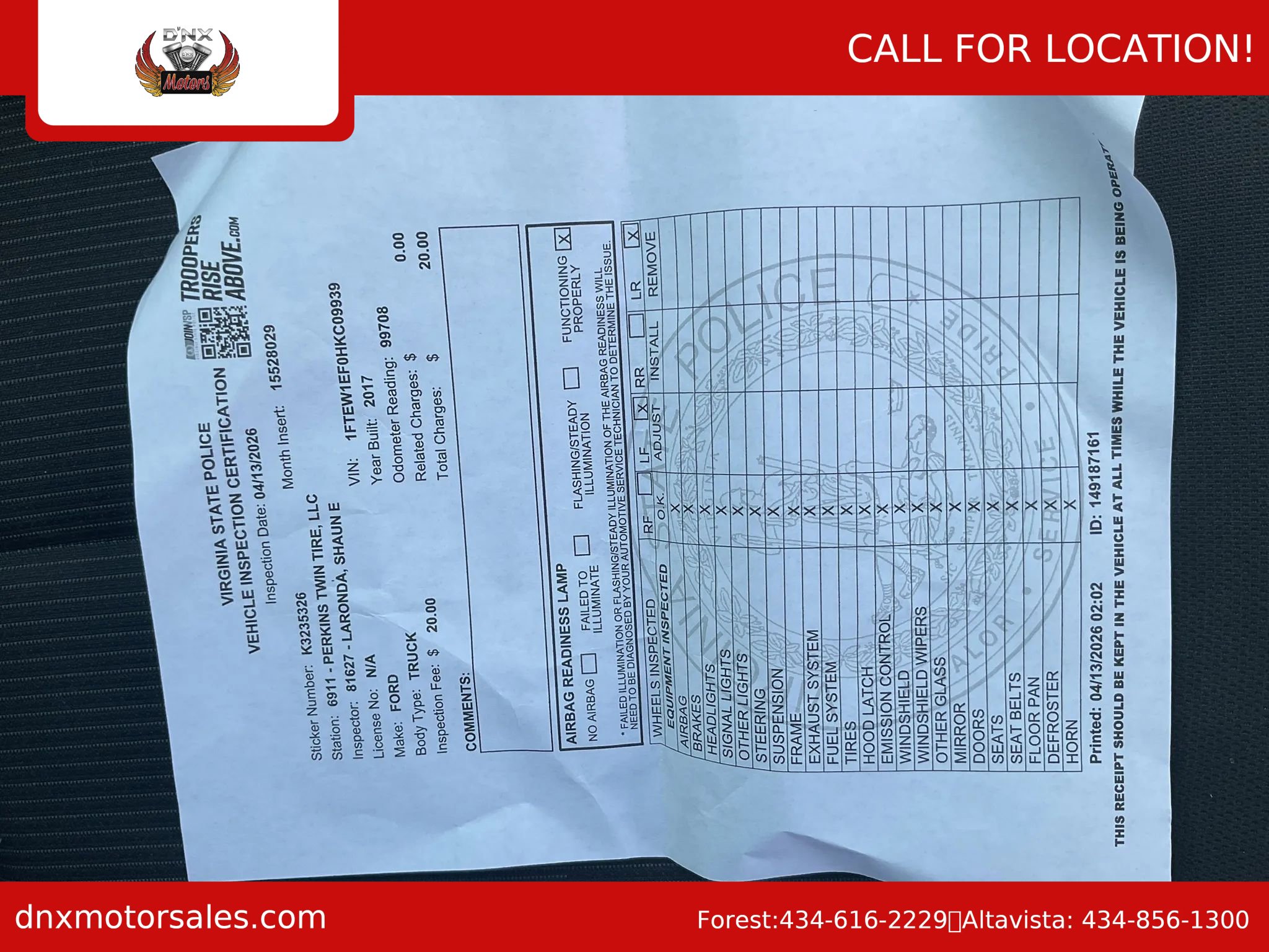 Used 2017 Ford F150 XLT w/ Equipment Group 302A Luxury AWD/4WD image 38