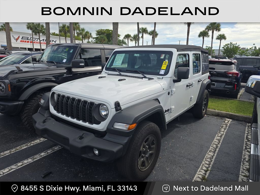 Used 2024 Jeep Wrangler Sport image 2