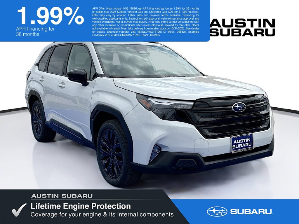 New 2026 Subaru Forester Sport