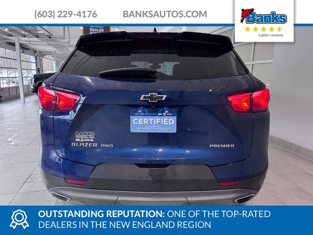 Certified 2022 Chevrolet Blazer Premier w/ Enhanced Convenience Package AWD/4WD image 6