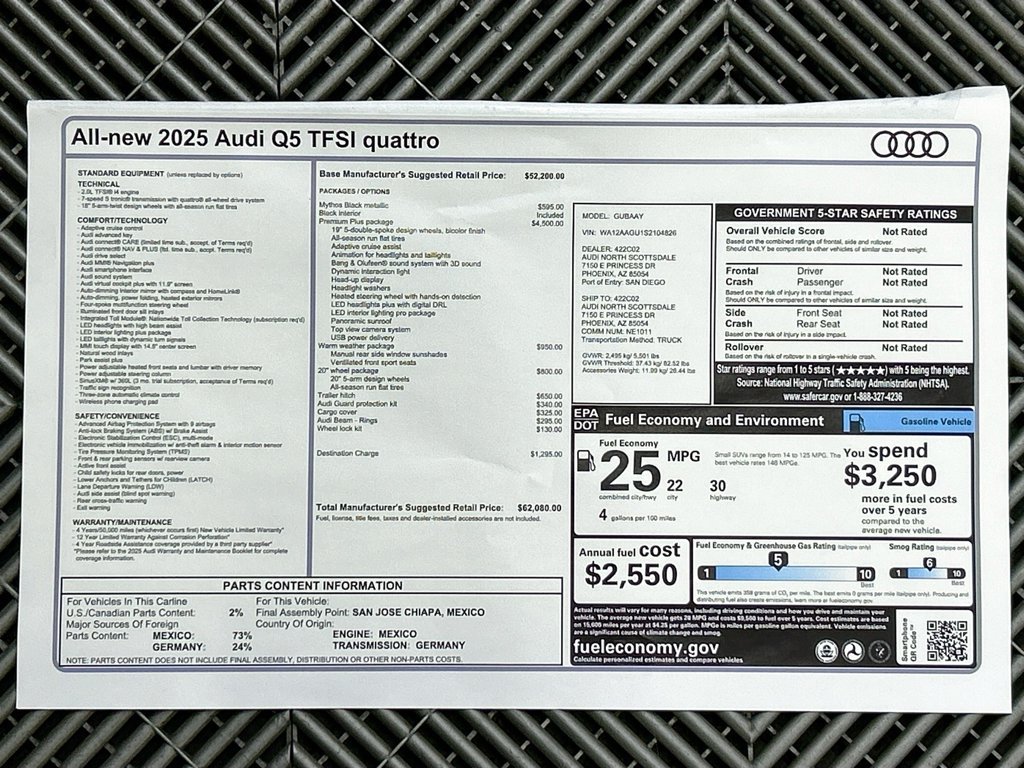 Used 2025 Audi Q5 Premium Plus AWD/4WD image 35