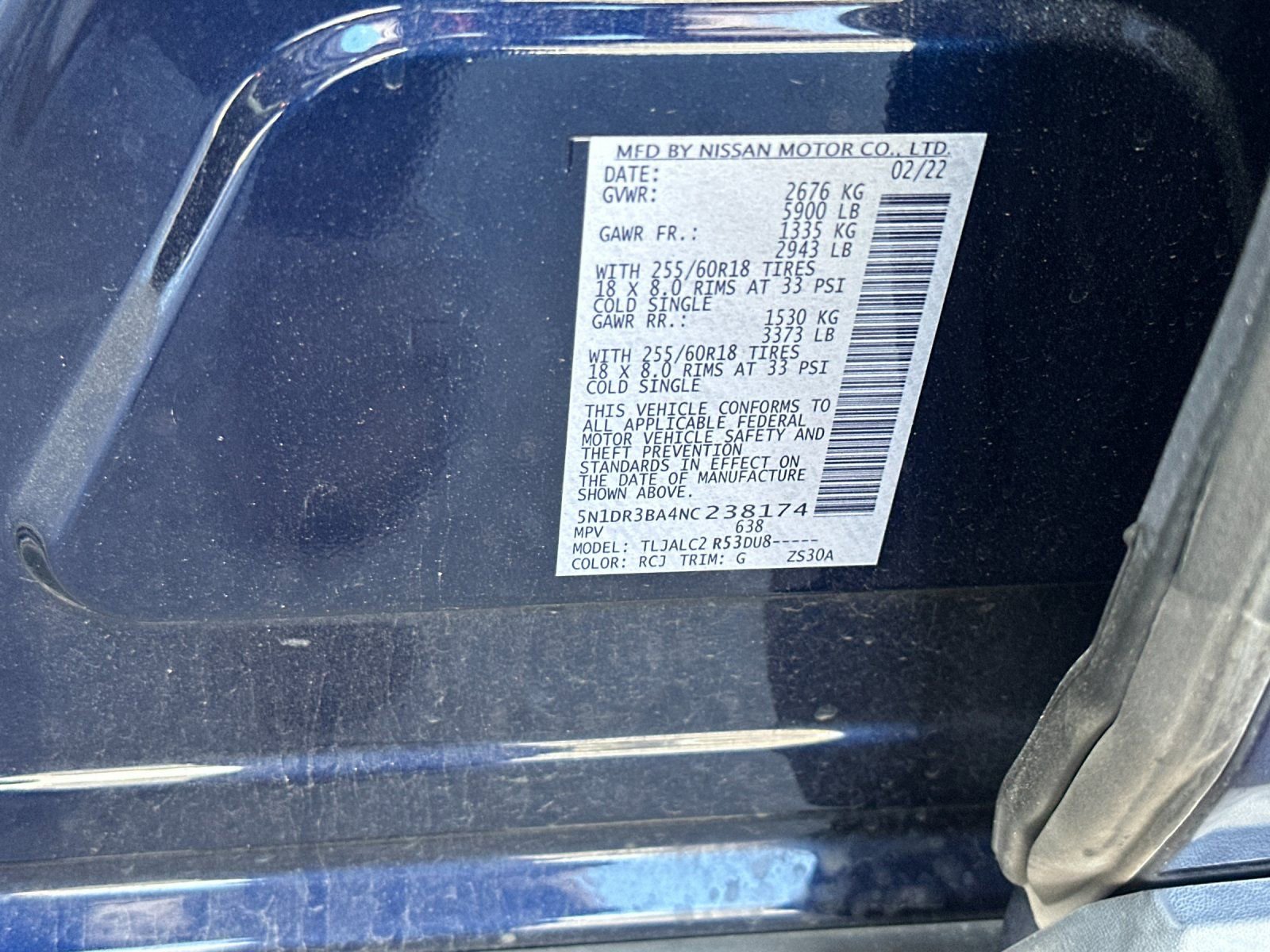 Used 2022 Nissan Pathfinder SV image 27