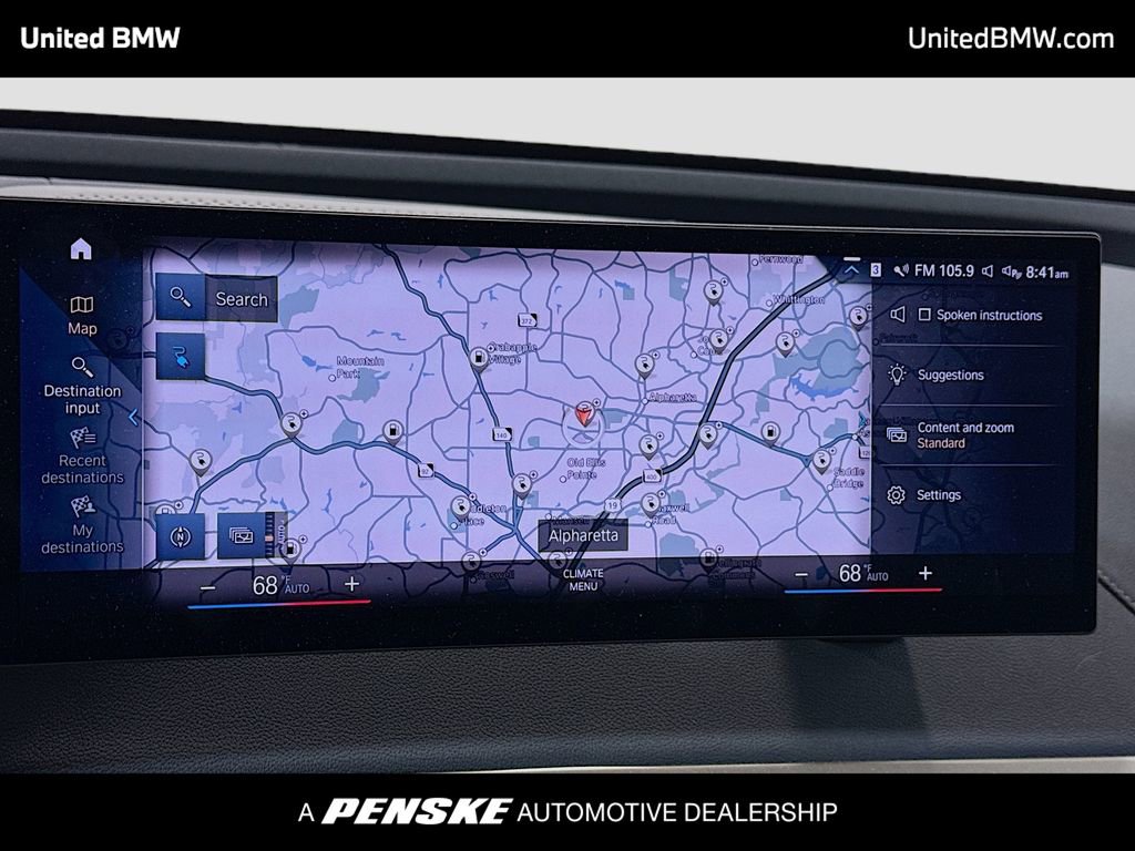 Used 2023 BMW iX xDrive50 w/ Sport Package AWD/4WD image 10