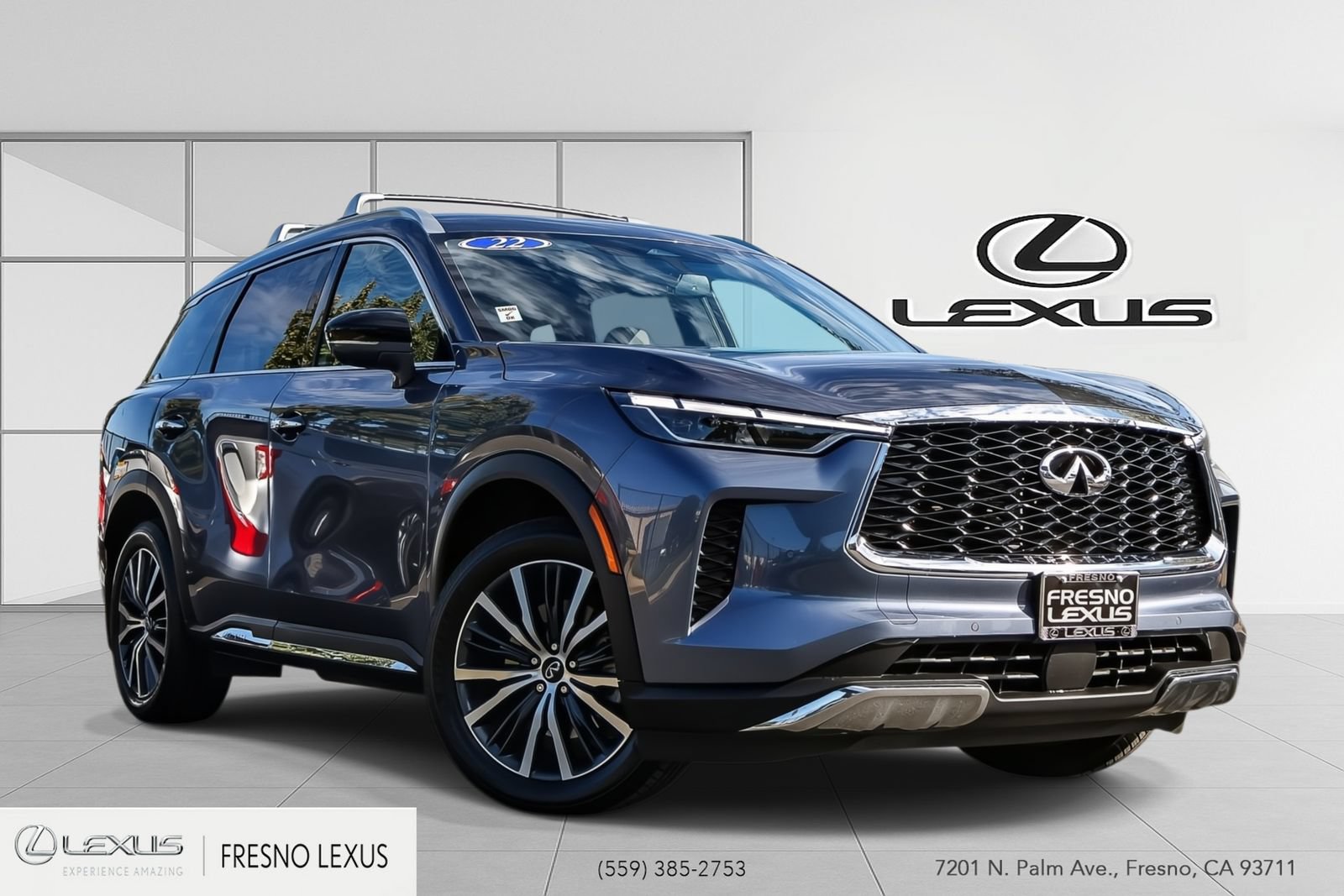 Used 2022 INFINITI QX60 Sensory w/ Cargo Package FWD image 1