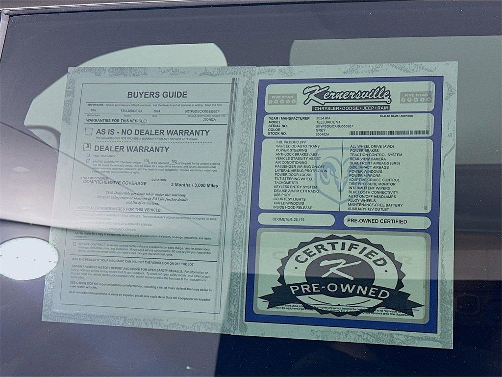 Used 2024 Kia Telluride SX Prestige X-Pro image 38