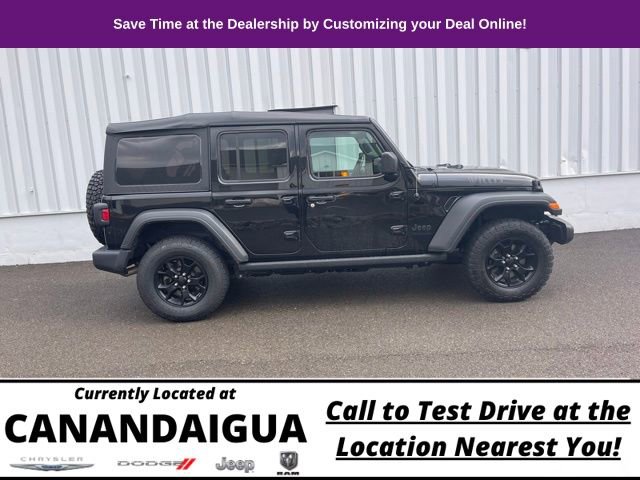 Used 2022 Jeep Wrangler Unlimited Willys image 5