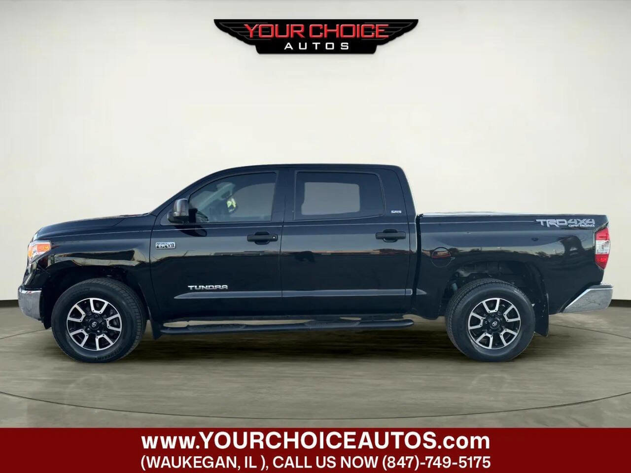 Used 2017 Toyota Tundra SR5 w/ TRD Off Road Package AWD/4WD image 2