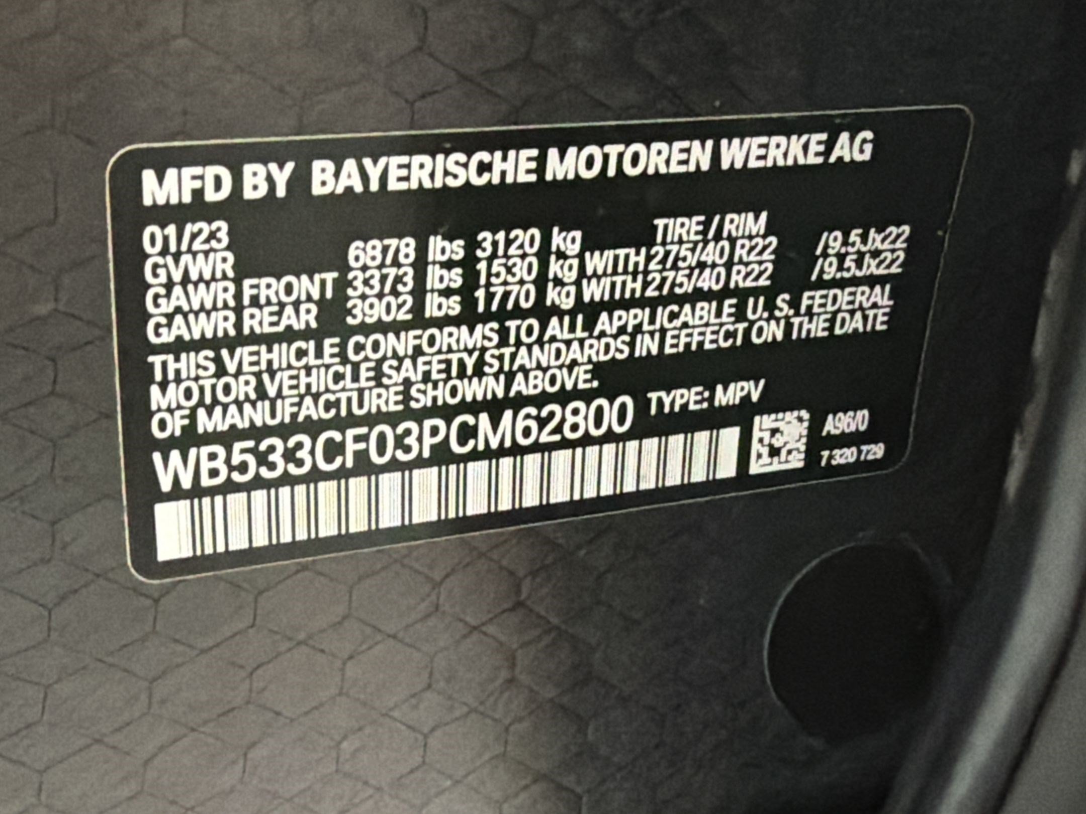 Certified 2023 BMW iX M60 w/ Executive Package AWD/4WD image 21