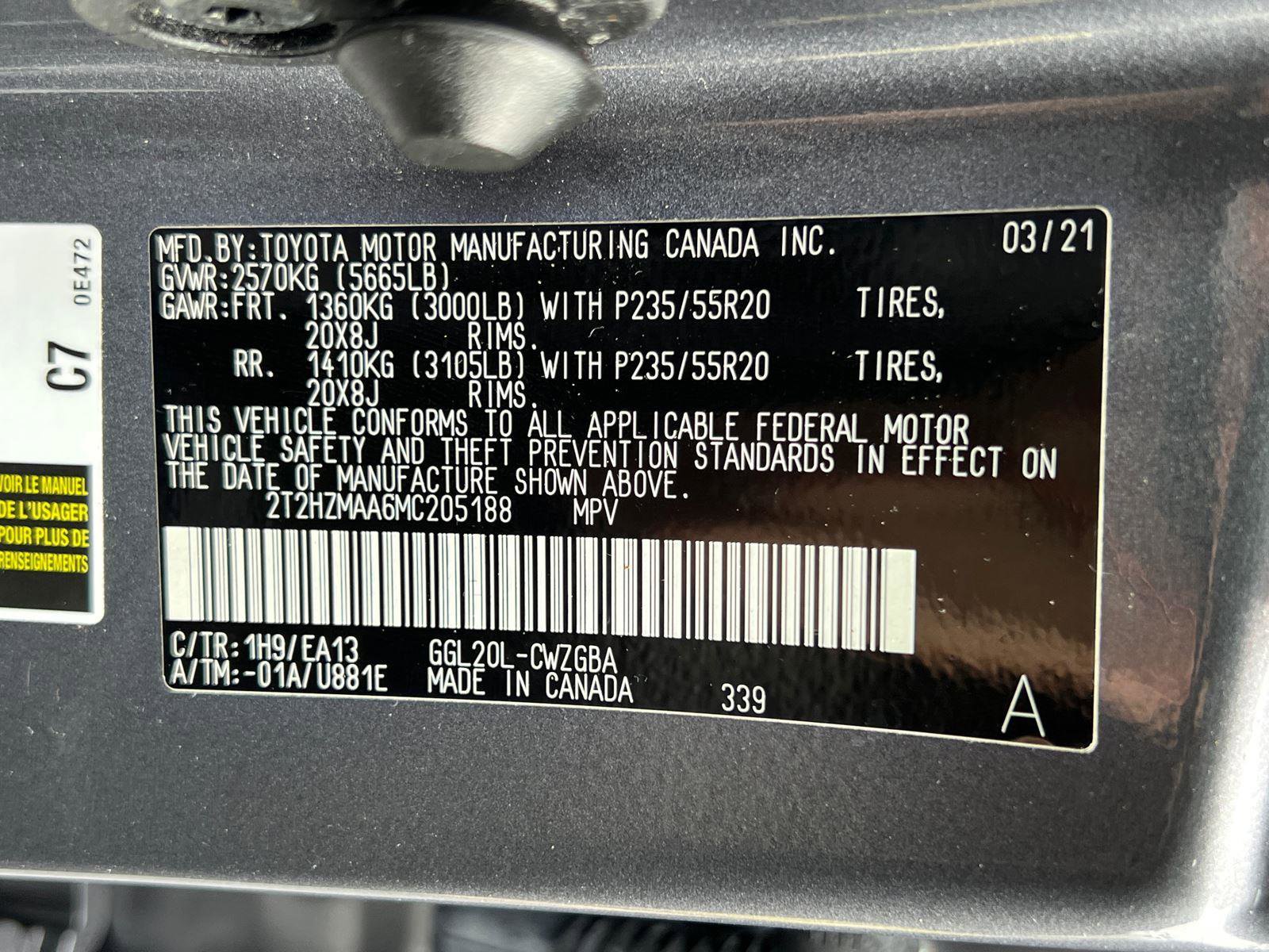 Used 2021 Lexus RX 350 FWD w/ Premium Package image 35