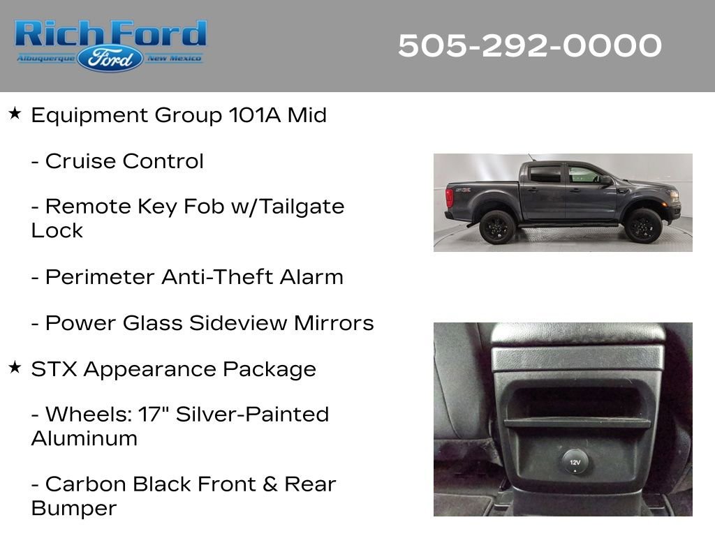 Used 2019 Ford Ranger XL w/ Equipment Group 101A Mid image 11