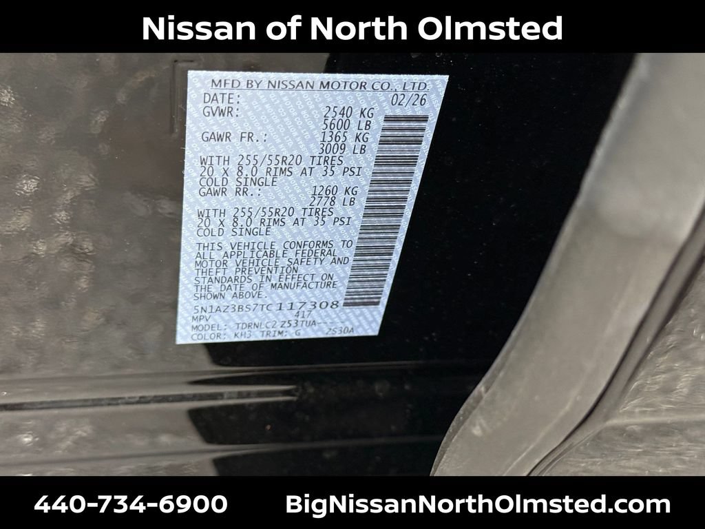 New 2026 Nissan Murano SV AWD/4WD image 19