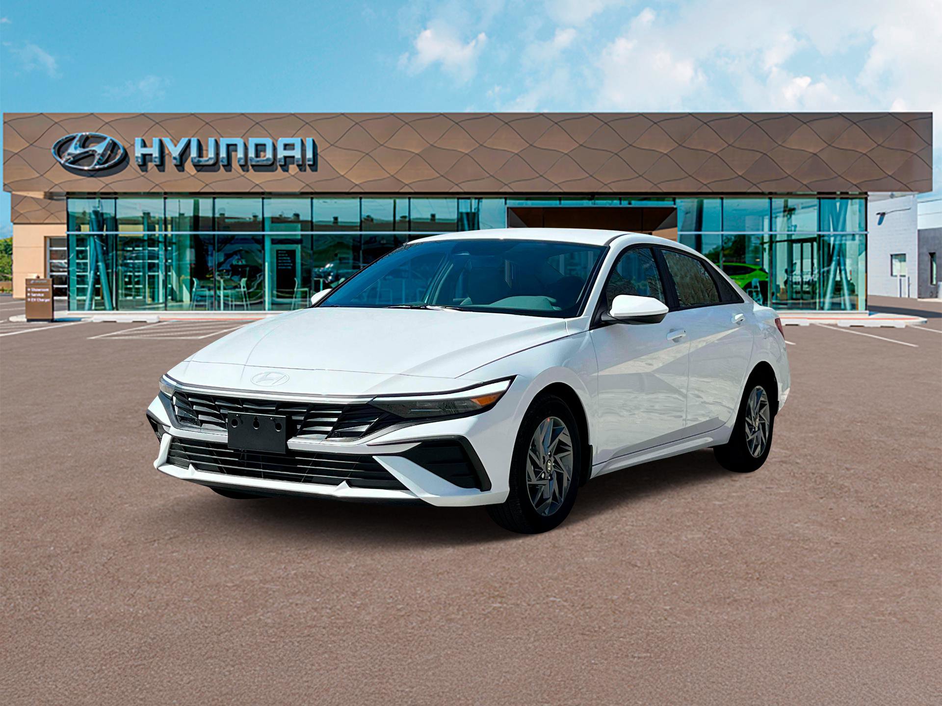 New 2025 Hyundai Elantra Blue