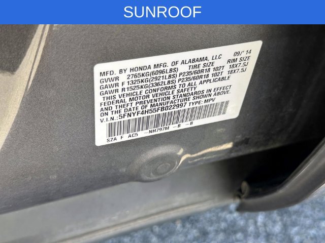Used 2015 Honda Pilot EX-L image 31