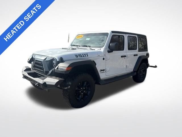 Used 2020 Jeep Wrangler Unlimited Willys image 8