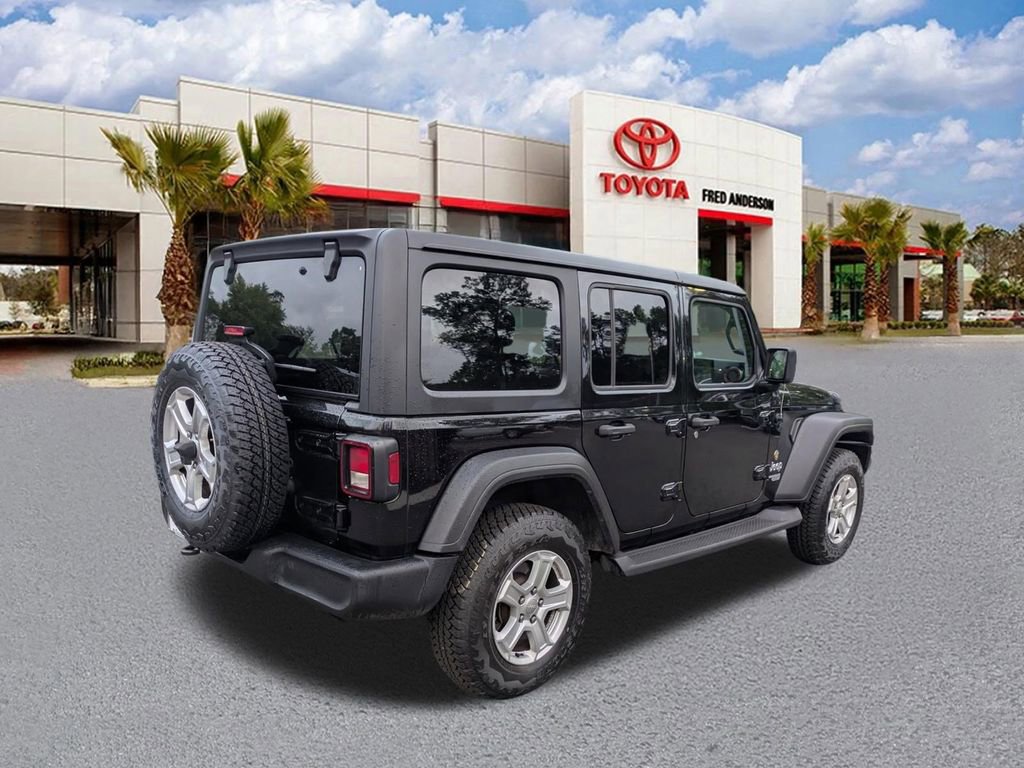 Used 2020 Jeep Wrangler Unlimited Sport S AWD/4WD image 4