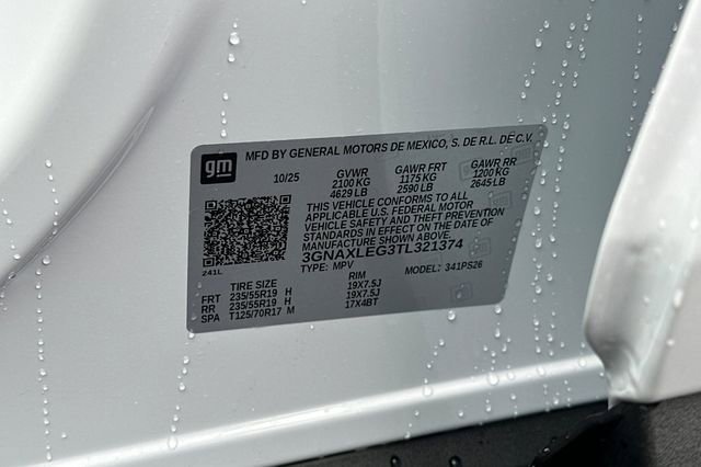 New 2026 Chevrolet Equinox RS image 38