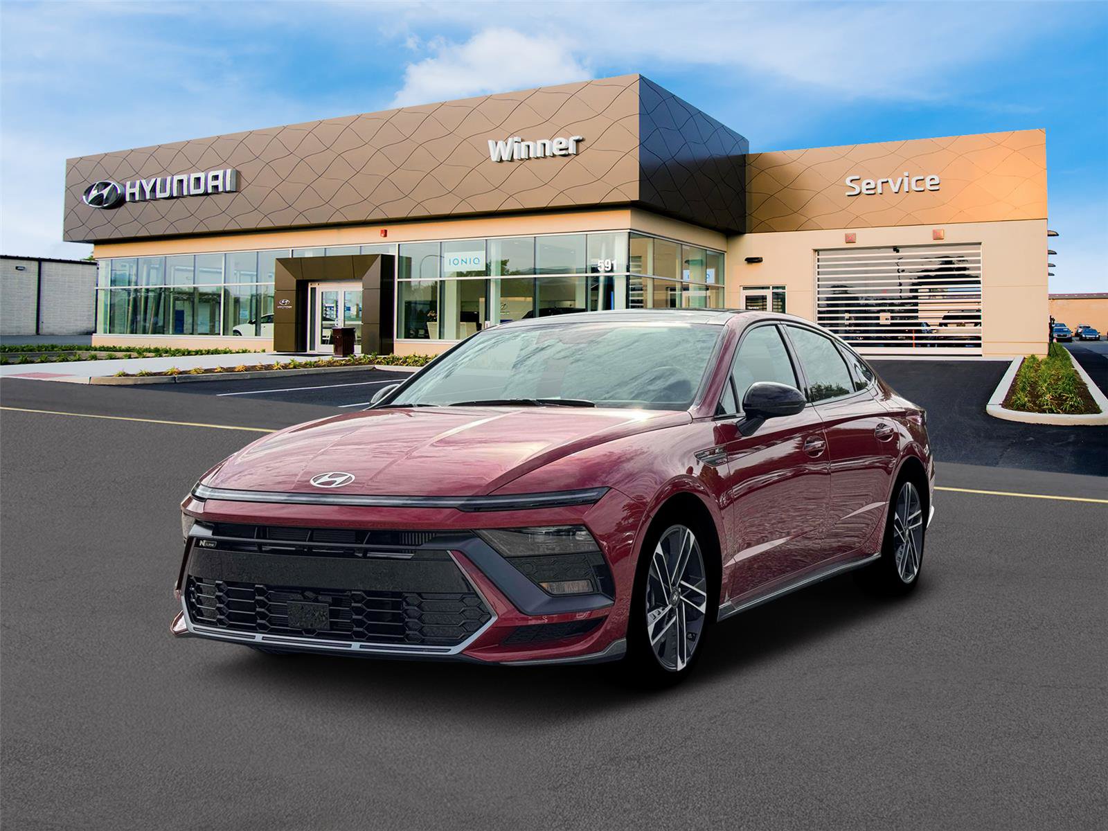 New 2026 Hyundai Sonata N Line FWD image 1