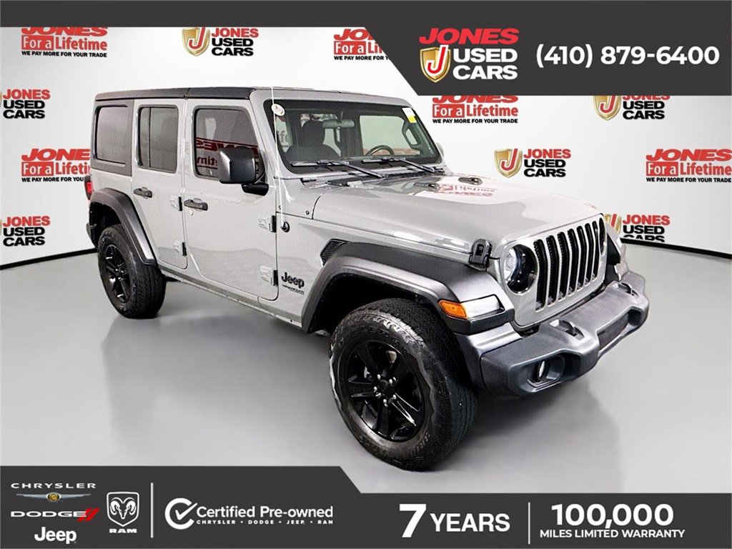 Used 2022 Jeep Wrangler Unlimited Sport image 1
