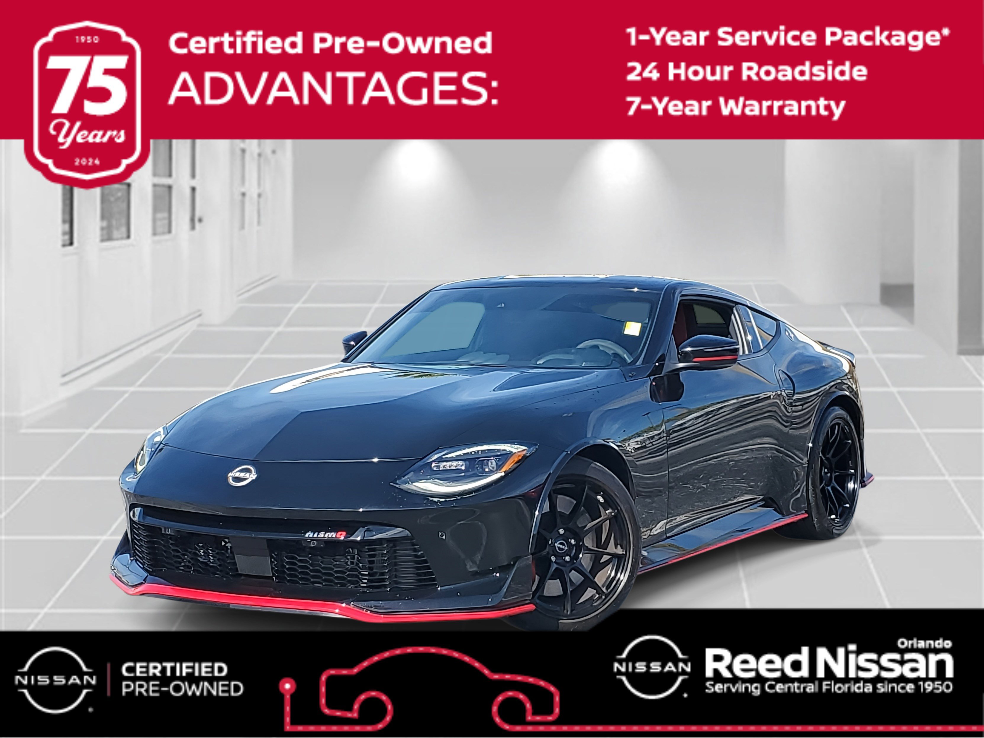 Certified 2024 Nissan Z NISMO w/ Floor Mat Package