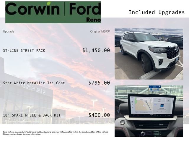 Used 2026 Ford Explorer ST-Line w/ ST-Line Street Pack image 3