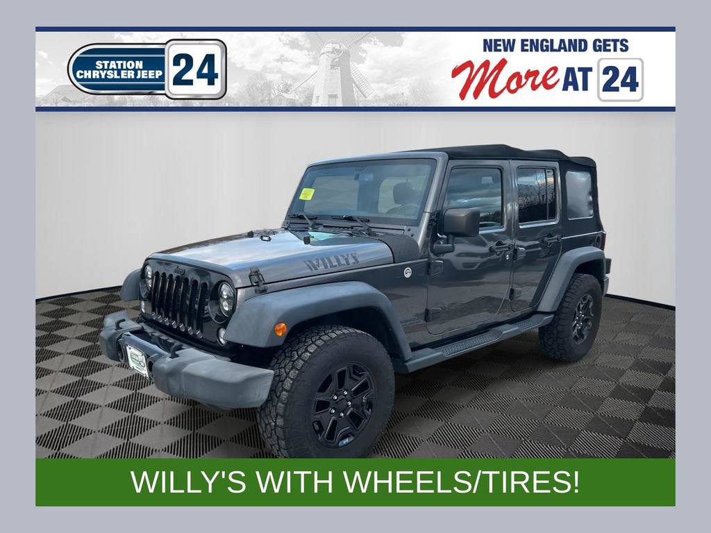 Used 2016 Jeep Wrangler Unlimited Willys image 1