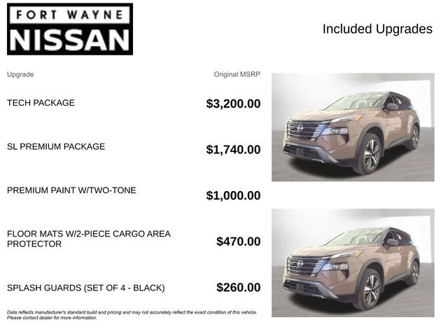 Used 2025 Nissan Rogue SL w/ Tech Package AWD/4WD image 4
