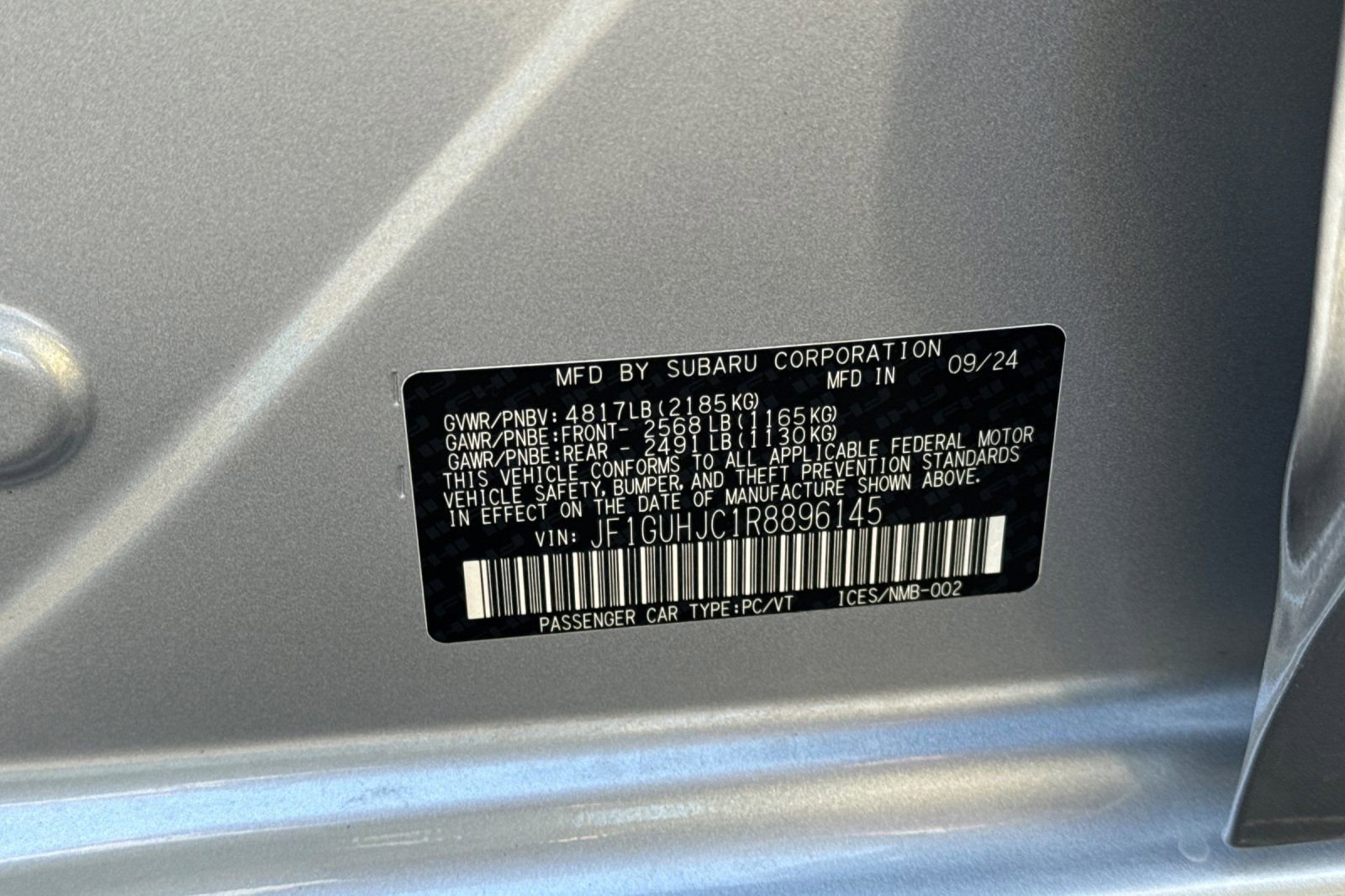 Certified 2024 Subaru Impreza RS image 31