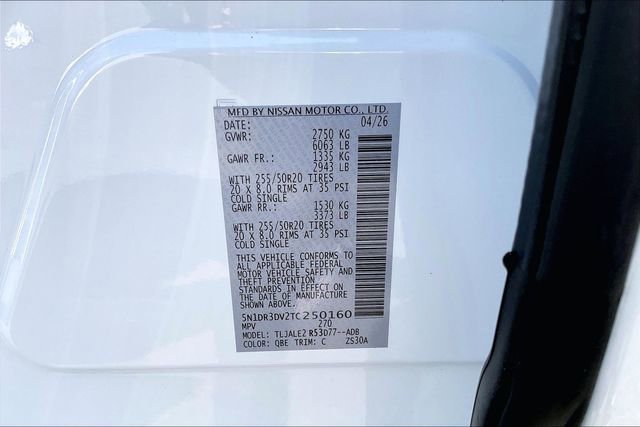 New 2026 Nissan Pathfinder Platinum FWD image 17