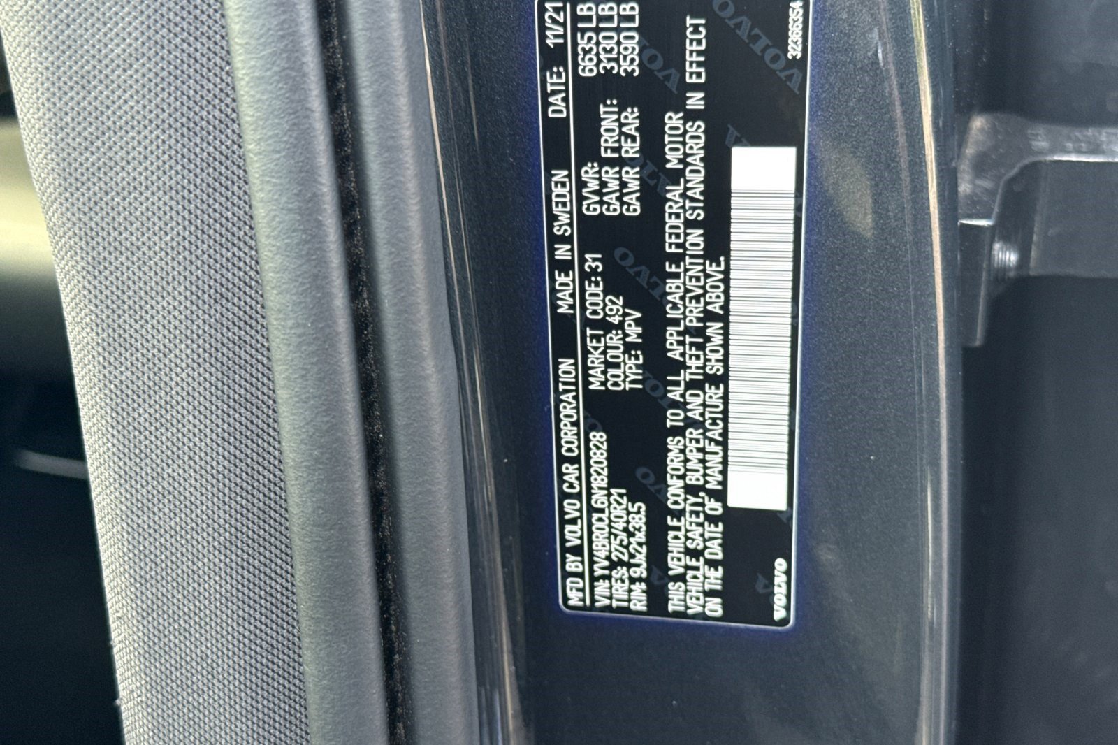 Used 2022 Volvo XC90 T8 Inscription w/ Advanced Package image 41