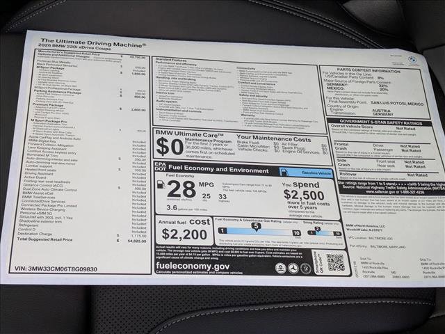 Used 2026 BMW 230i xDrive 230i xDrive w/ Premium Package image 19