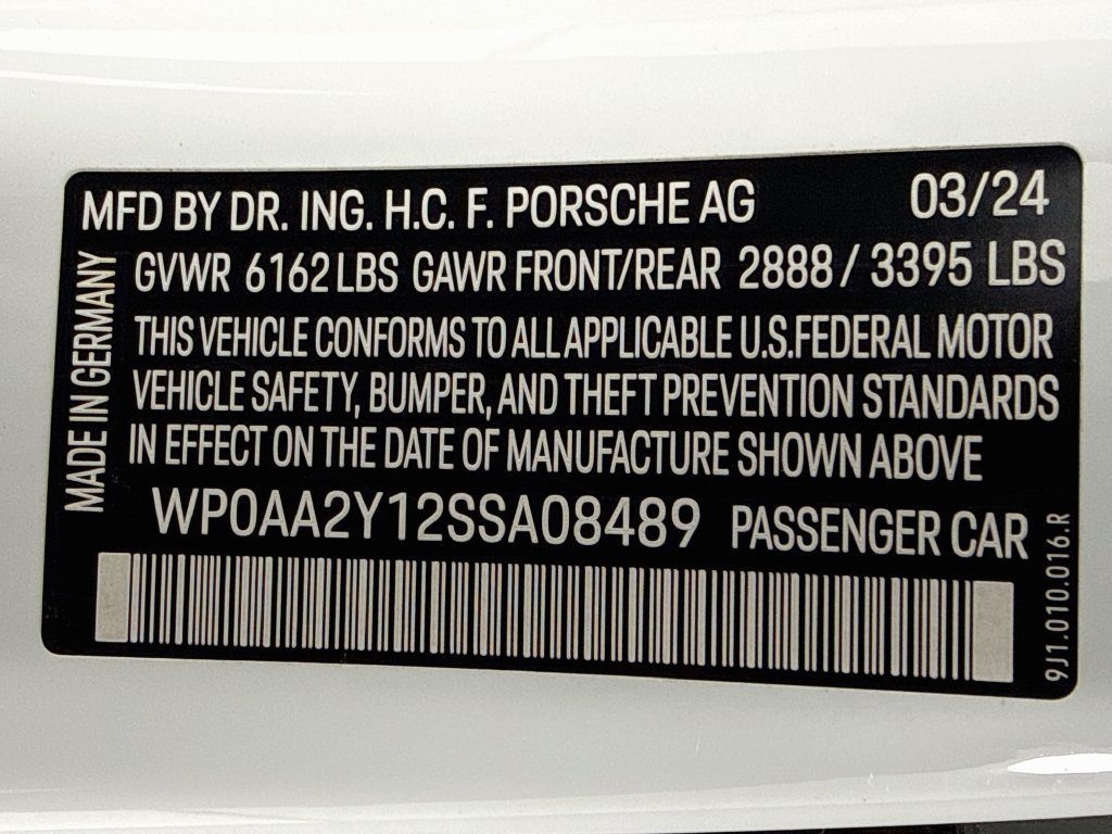Certified 2025 Porsche Taycan RWD image 12