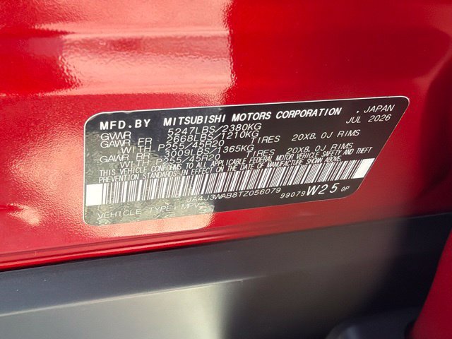 New 2026 Mitsubishi Outlander SEL Black Edition FWD image 25