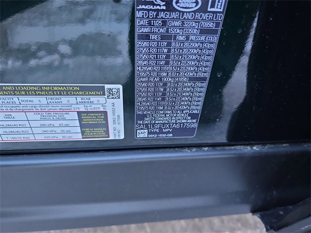 New 2026 Land Rover Range Rover Sport Dynamic SE image 22